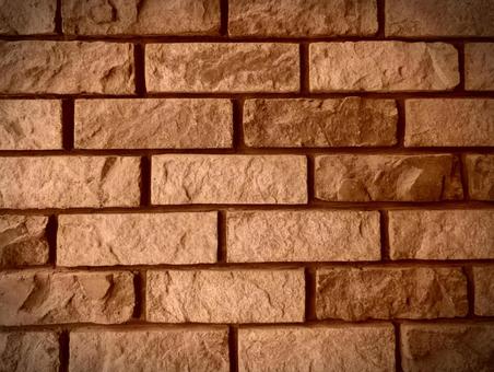 Photo, wall, stone grain, brown, 