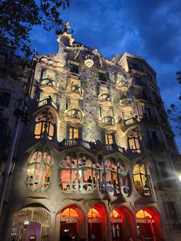 Photo, casabatro, barcelona, spain, 