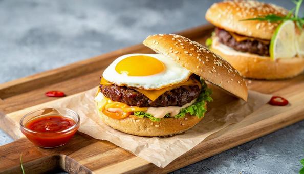 月見バーガーの写真