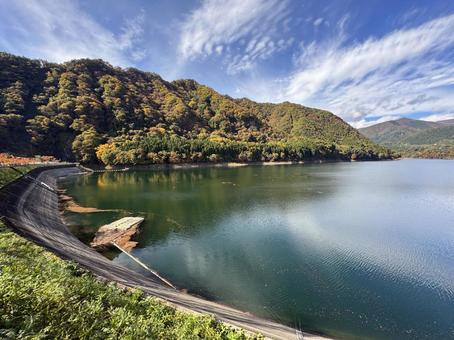 ダム 相俣ダム,ダム,重力式コンクリートダムの写真素材