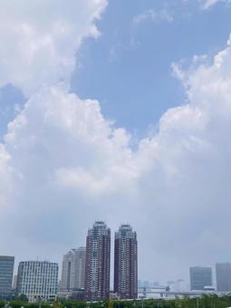 夏空 夏空の写真