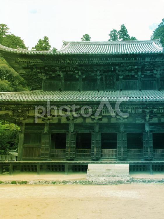 兵庫県-圓教寺-大講堂 圓教寺,寺,書寫山の写真素材