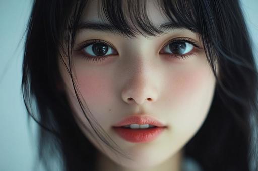 微笑みの美しい日本女性 微笑みの美しい日本女性の写真