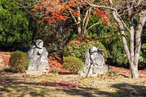 秋の香林寺⑵ 寺,香林寺,紅葉の写真素材
