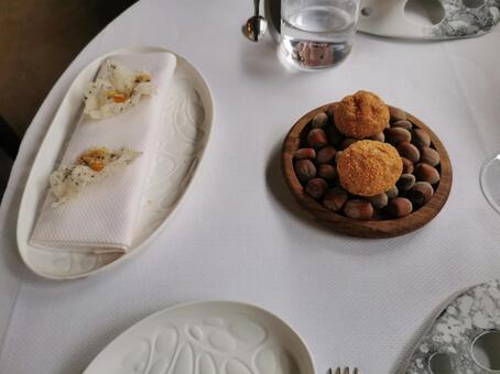 アミューズブーシュ フレンチ,レストラン,アミューズブーシュの写真素材