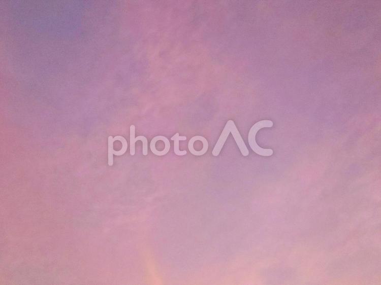 夕暮れの空 夕暮れ,空,天気の写真素材