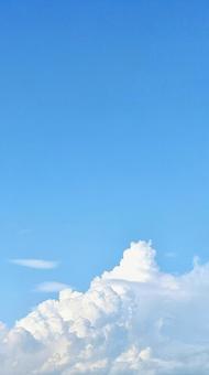 夏の雲 夏の雲の写真