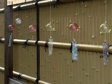 風鈴 風鈴 風鈴,涼,夏の写真素材
