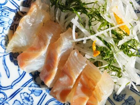 美味しい 鯛の昆布締め 鯛,鯛の昆布締め,魚料理の写真素材