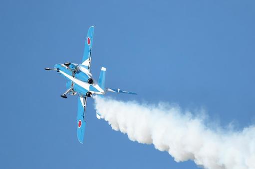Blue Impulse ブルーインパルス,空自,航空自衛隊の写真素材