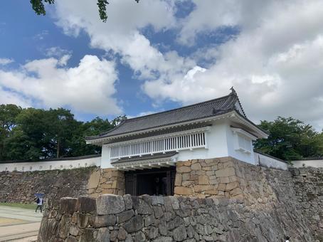 岡山城 不明門 岡山城 不明門の写真