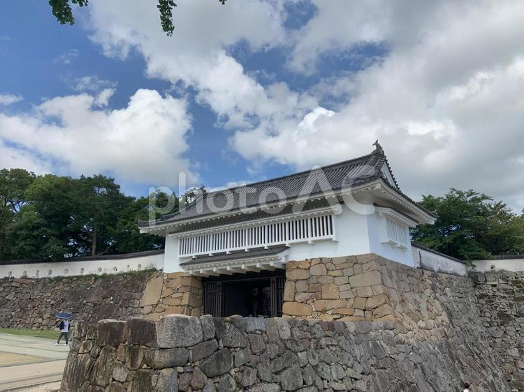 岡山城　不明門 旅行,観光,城の写真素材