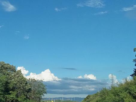 7月の空 7月の空 空,雲,青空の写真素材