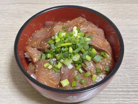 おうちで作った漬け丼（ワラサ） 食べ物,食事,和食の写真素材