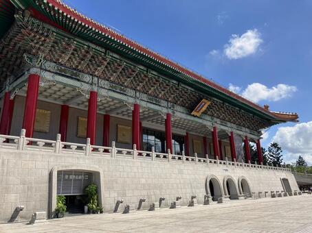 国立中正紀念堂 国立中山記念堂,台湾,中国の写真素材