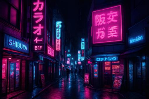 ネオン街角Y2K ネオン街角Y2Kの写真