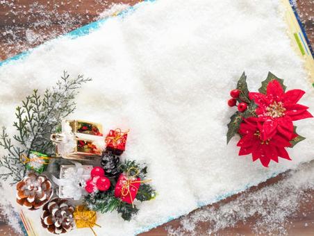 クリスマス（笑顔の魔法を贈ろう）14 クリスマス,クリスマスイブ,雪の写真素材