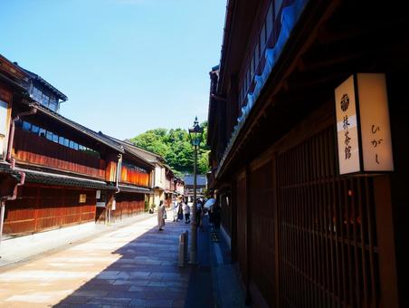 金沢のひがし茶屋街 金沢のひがし茶屋街の写真