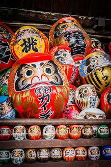 群馬県　少林山達磨寺 群馬,群馬県,達磨寺の写真素材