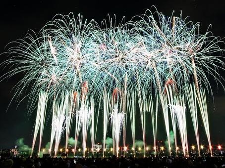 花火大会-347 花火大会-347の写真