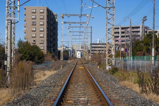 貨物用線路02 貨物用線路02 貨物,線路,鉄道の写真素材