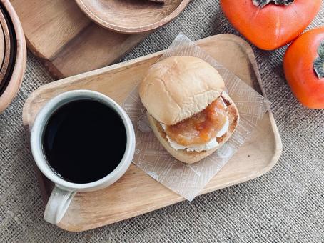 柿ジャムの写真