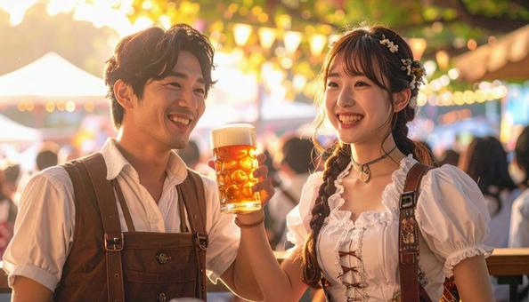 オクトーバーフェスト ビールの祭典 オクトーバーフェスト ビールの祭典の写真