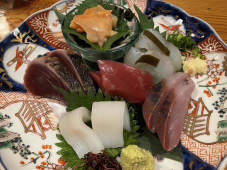 刺身盛り合わせ お刺身 刺身盛り合わせ お刺身 刺身,マグロ,美味しいの写真素材