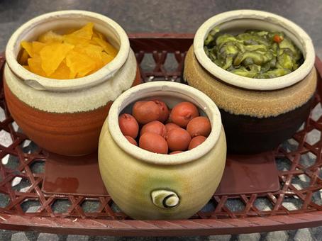 漬け物 漬け物 食べ物,漬け物,和食の写真素材