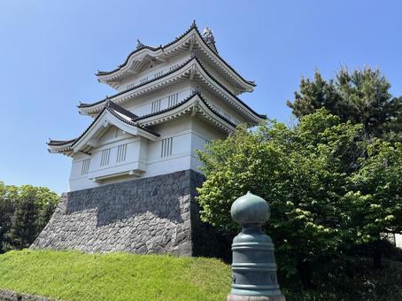 忍城 忍城 お城,城郭,櫓の写真素材