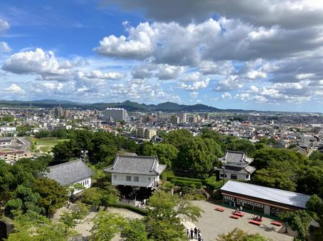 高所からの景色 高所からの景色 景色,街並み,風景の写真素材