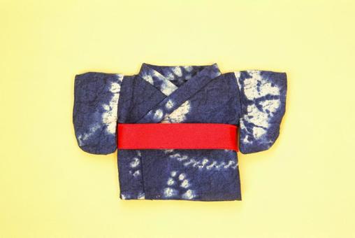 ぬい服 藍染浴衣 1 ぬい服 藍染浴衣 1の写真
