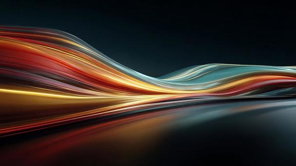 ダイナミックな光のグラデーションの写真