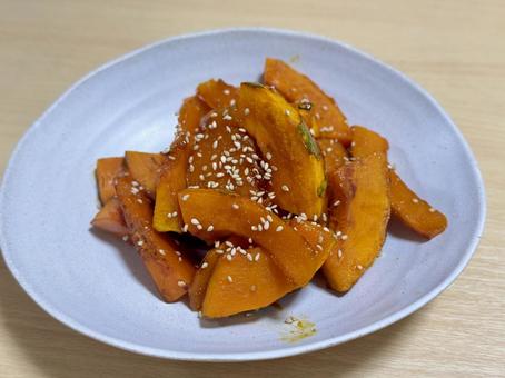 酒のあてのイメージ かぼちゃ 酒のあてのイメージ かぼちゃの写真