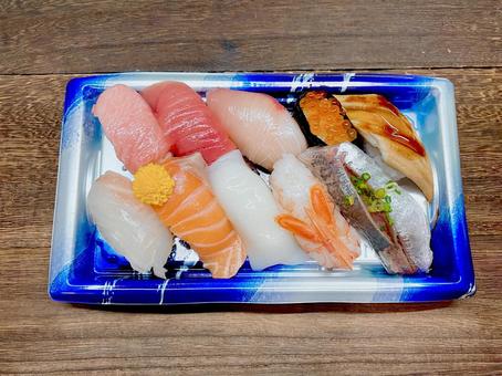Supermarket packed sushi (B) 1, JPG