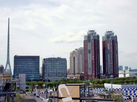 Photo, odaiba, seaside area, daiba 2-chome, minato-ku, tokyo, 