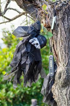 ハロウィンの飾り⒄ ハロウィンの飾り⒄の写真