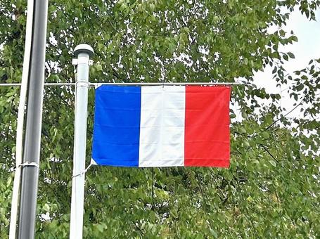 フランス国旗 フランス国旗の写真