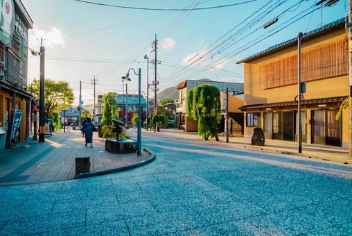 【鳥取】妖怪の街米子の水木しげるロード 鳥取,妖怪,米子の写真素材