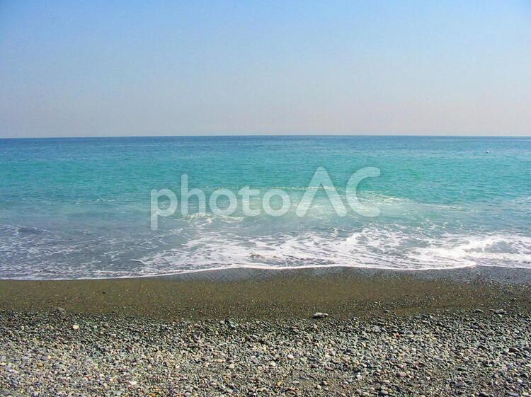 小田原の海１ 海,海辺,波の写真素材