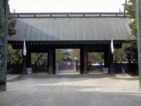 【風景写真】靖国神社の風景の写真
