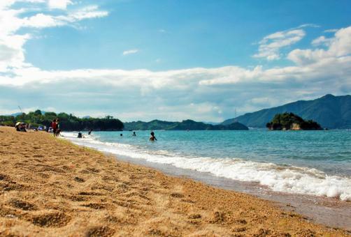 Photo, beautiful sea, sea, seto inland sea, 