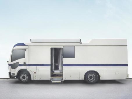 大型バン 健康診断 大型バン 健康診断 健康診断,定期検査,車の写真素材