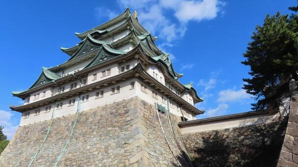 名古屋城　天守　大天守 名古屋城,尾張徳川家,御三家の写真素材