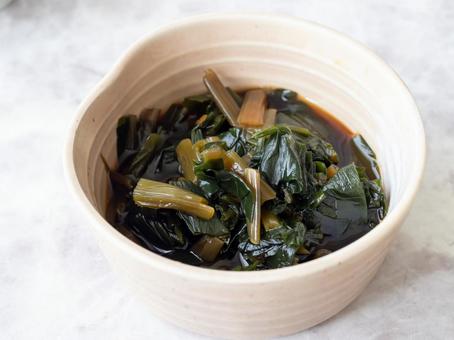 行者にんにく醤油漬け 行者にんにく醤油漬け 行者大蒜,行者にんにく,行者ニンニクの写真素材