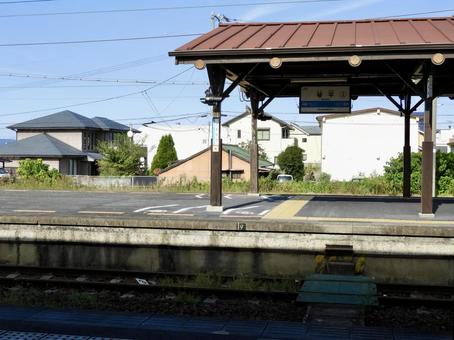 JR土讃線琴平駅ホーム JR土讃線琴平駅ホーム 土讃線,琴平駅,琴平町の写真素材