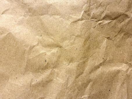 細かいシワのクラフト紙素材 クラフト紙,紙,シワの写真素材