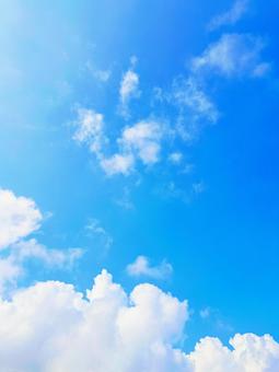 さわやか夏の空 さわやか夏の空の写真