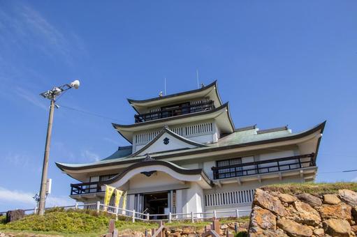 小牧城 小牧城 小牧山城,小牧城,小牧市歴史館の写真素材