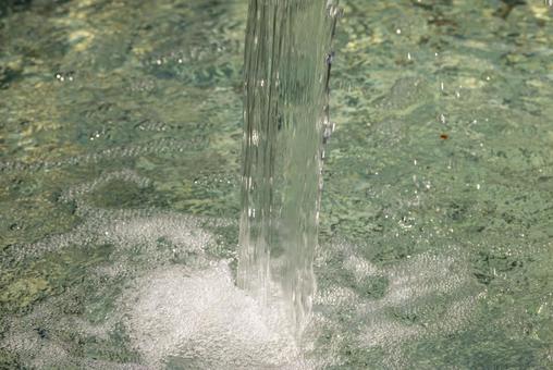 水の流れ 水の流れの写真